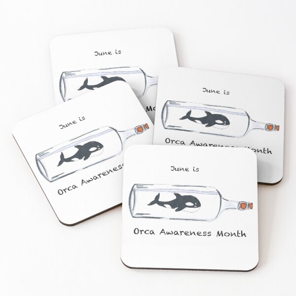 Item preview, Orca Awareness Month  designed and sold by Art by Kathleen Stuart.
