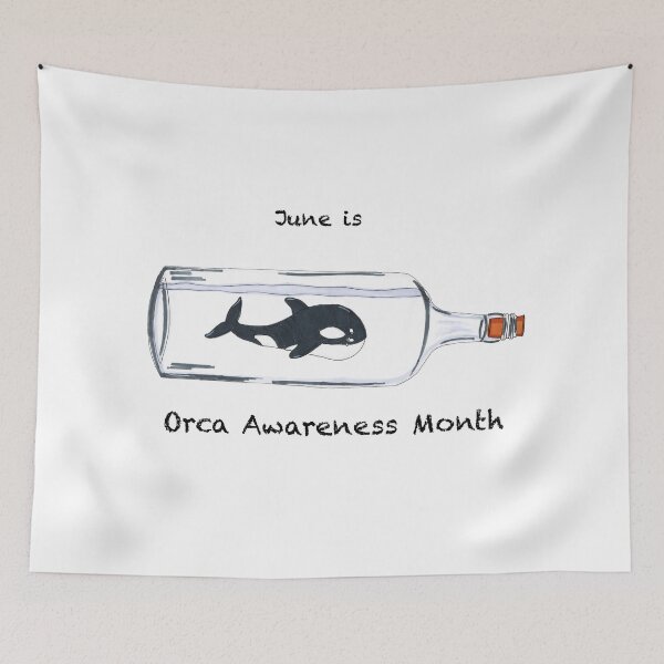 Item preview, Orca Awareness Month  designed and sold by Art by Kathleen Stuart.