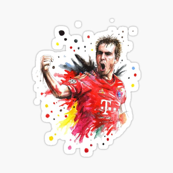 Sticker Philipp Lahm Redbubble