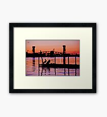 Otis Redding's vision Framed Print