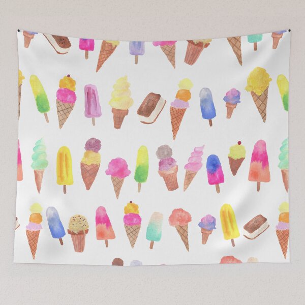 Item preview, big ice cream and popsicles designed and sold by paint-it-fun.