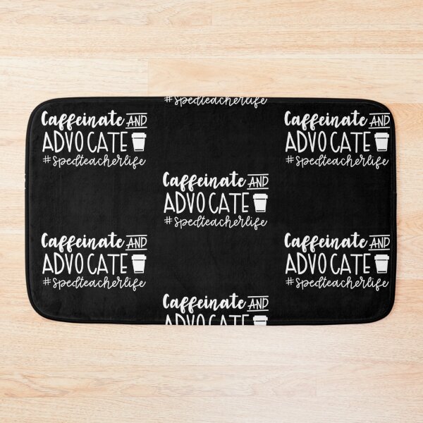Item preview, Caffeinated and advocate designed and sold by mackenziebriann.