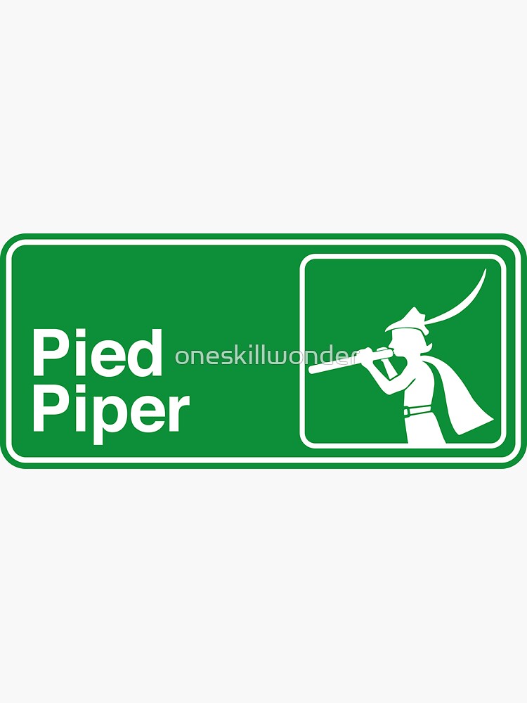 Office Of Pied Piper Sticker For Sale By Oneskillwonder Redbubble