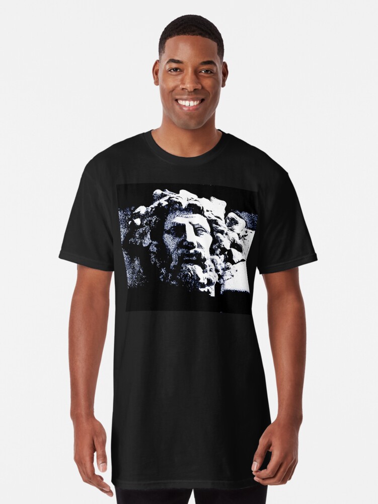 vride fredelig Regnjakke A Face Like A Greek God" Long T-Shirt for Sale by IntrovertArt | Redbubble