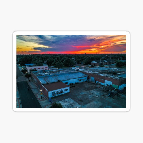 Belmont Devillers Sunset Sticker