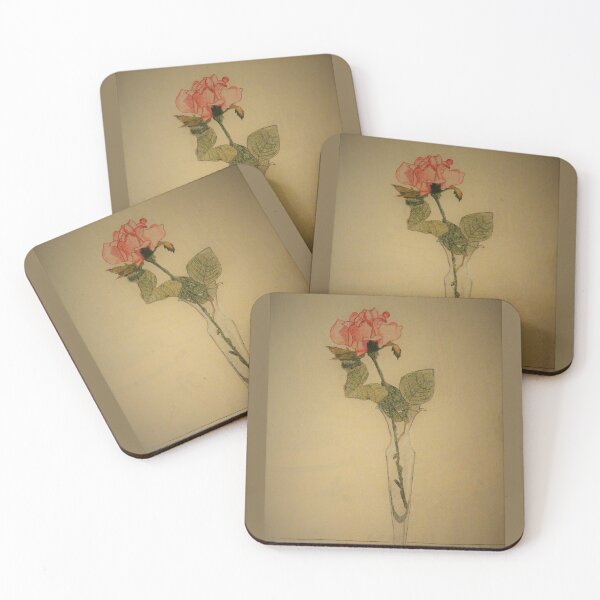 Item preview, Antique rose drawing designed and sold by Retaining Focus.
