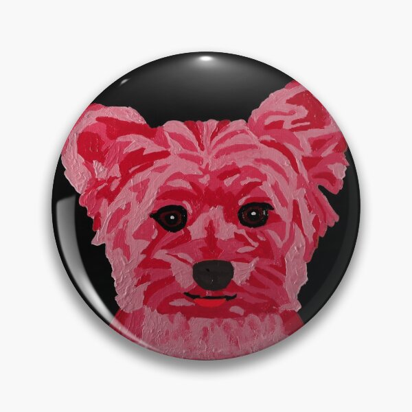 Item preview, Red Yorkie over Black designed and sold by Amanda A. Anthony.