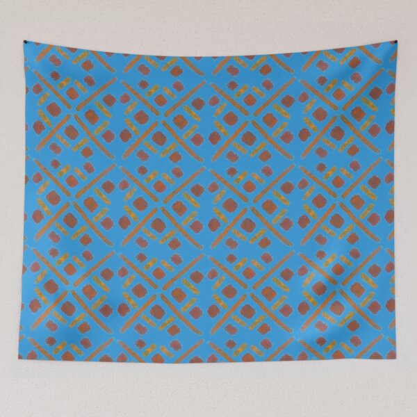 Item preview, Orange line pattern  designed and sold by lion-house.