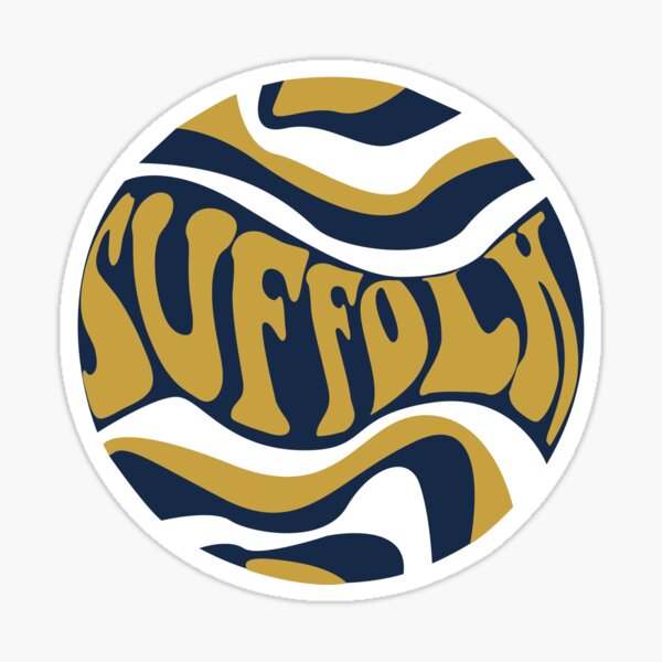Suffolk Wavy Sticker