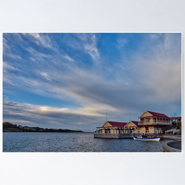 Item preview, Clouds Over the Boathouse designed and sold by John Sharp.