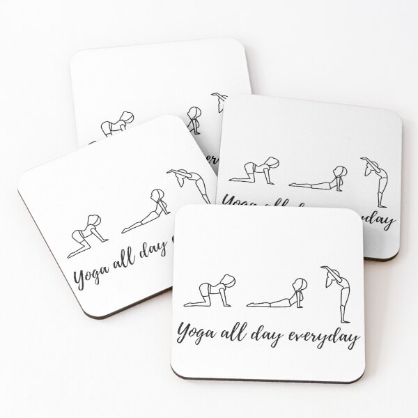 Item preview, Yoga all day everyday designed and sold by oneclicklab.