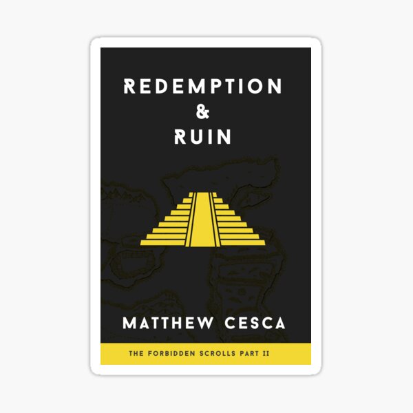 Redemption & Ruin Cover Sticker