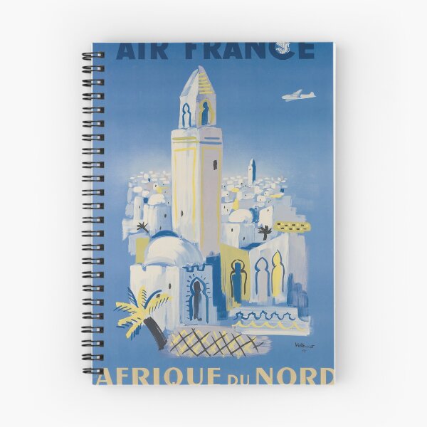 Item preview, Afrique du Nord vintage travel poster designed and sold by stickart-marek.