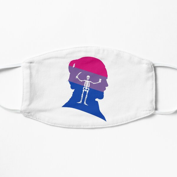 Black Sails Bi Pride Mask