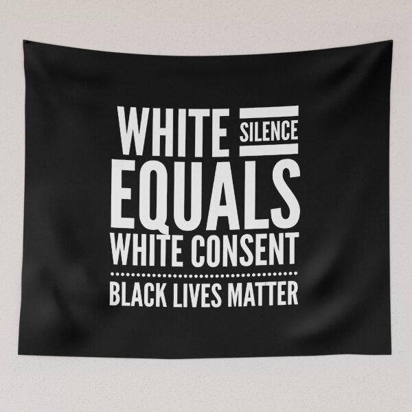 Item preview, White Silence Equals Consent (2) designed and sold by Sutra-Lotus-Co.