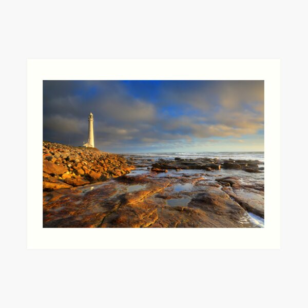 Slangkop Lighthouse, Kommetjie Art Print