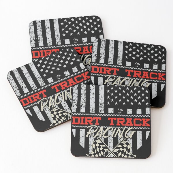 Item preview, American Dirt Track Racing US Flag Gift Design Idea product designed and sold by Lisbob.