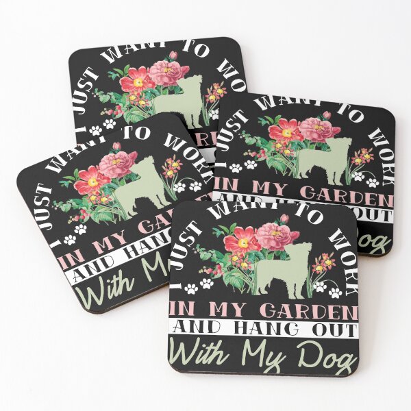 Item preview, Gardener Dog Fan Gift I Just Want to Work In My Garden product designed and sold by Lisbob.