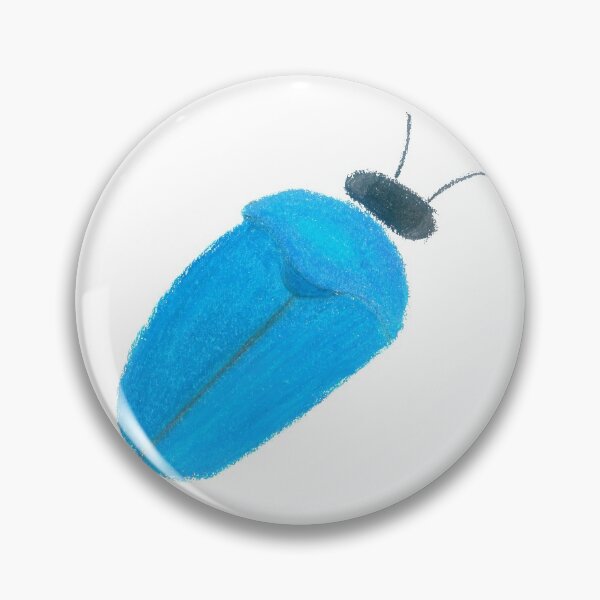 Item preview, A blue beetle designed and sold by lion-house.