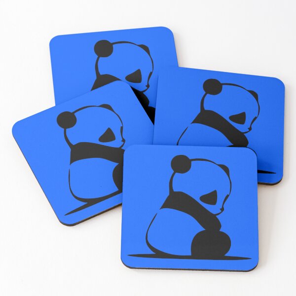 Item preview, sad panda silhouette  designed and sold by jack-OC.