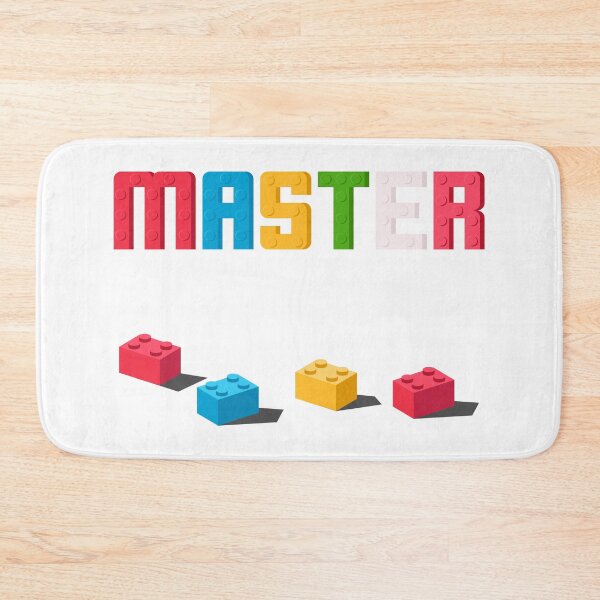 Item preview, Gift For Block Builder Fans Master Builder Fun Idea print designed and sold by Lisbob.