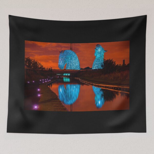 Item preview, Kelpies under a red sky designed and sold by Paul Campbell  Photography.