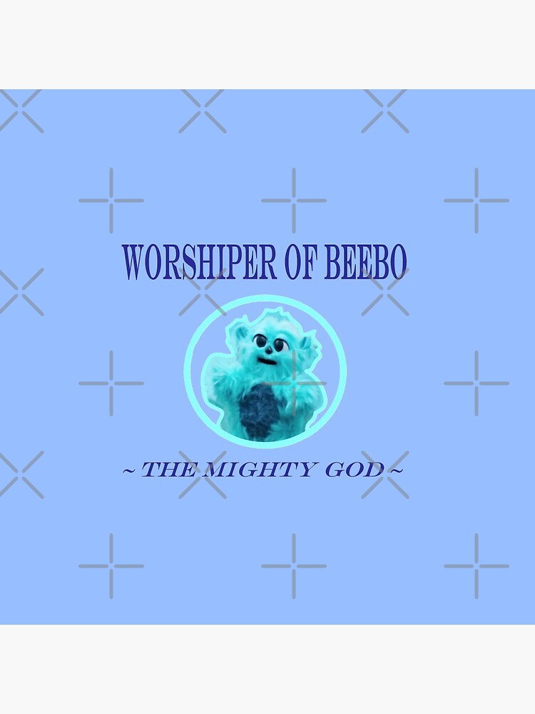 Discover Worshiper Of Beebo - The Mighty God Pin Button