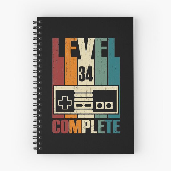 Item preview, Level 34 Complete - 34th Wedding Anniversary Gift Fathers Day Gamer Dad designed and sold by nana1099.