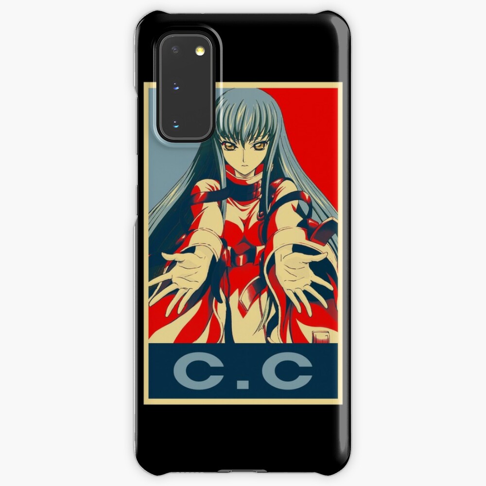 Vintage Japanese Action Anime Code Geass Character C C Case Skin For Samsung Galaxy By Sharoncharleen Redbubble