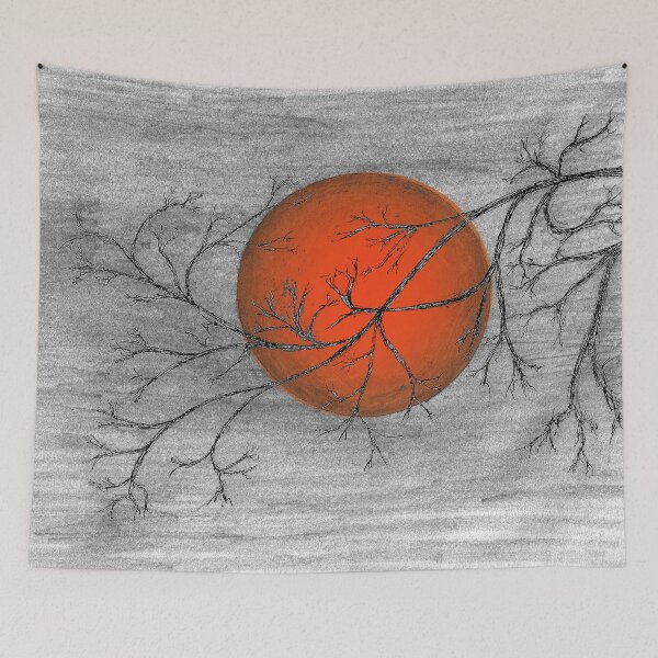 Item preview, Autumn has its moon designed and sold by davidfraser.