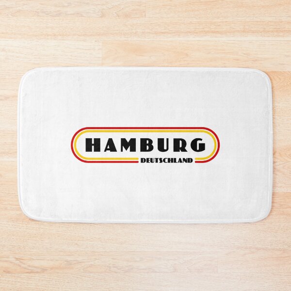 Item preview, Hamburg Deutschland Germany Retro Vintage Lines designed and sold by creativecaveman.