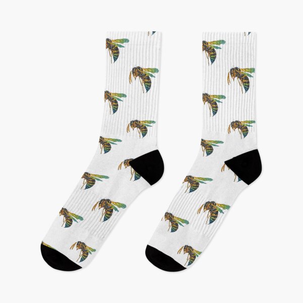 Item preview, Colorful Wasp- Save The Bees designed and sold by Jonathan Nawrocki.
