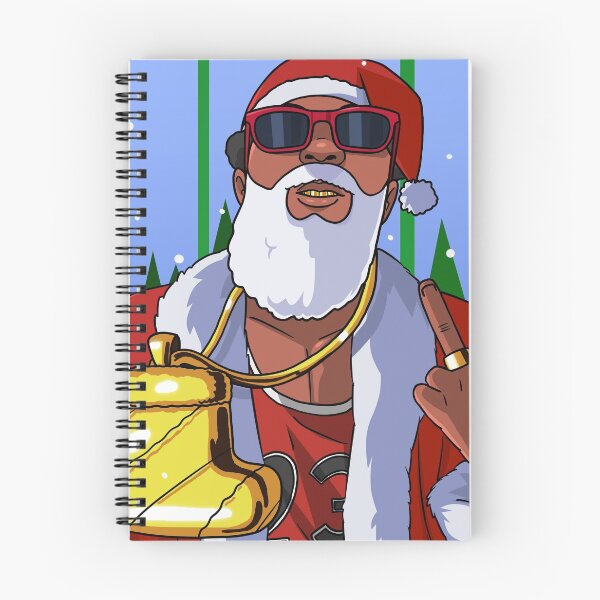 Item preview, Hip hop Santa Claus Black Christmas designed and sold by Nosek1ng.
