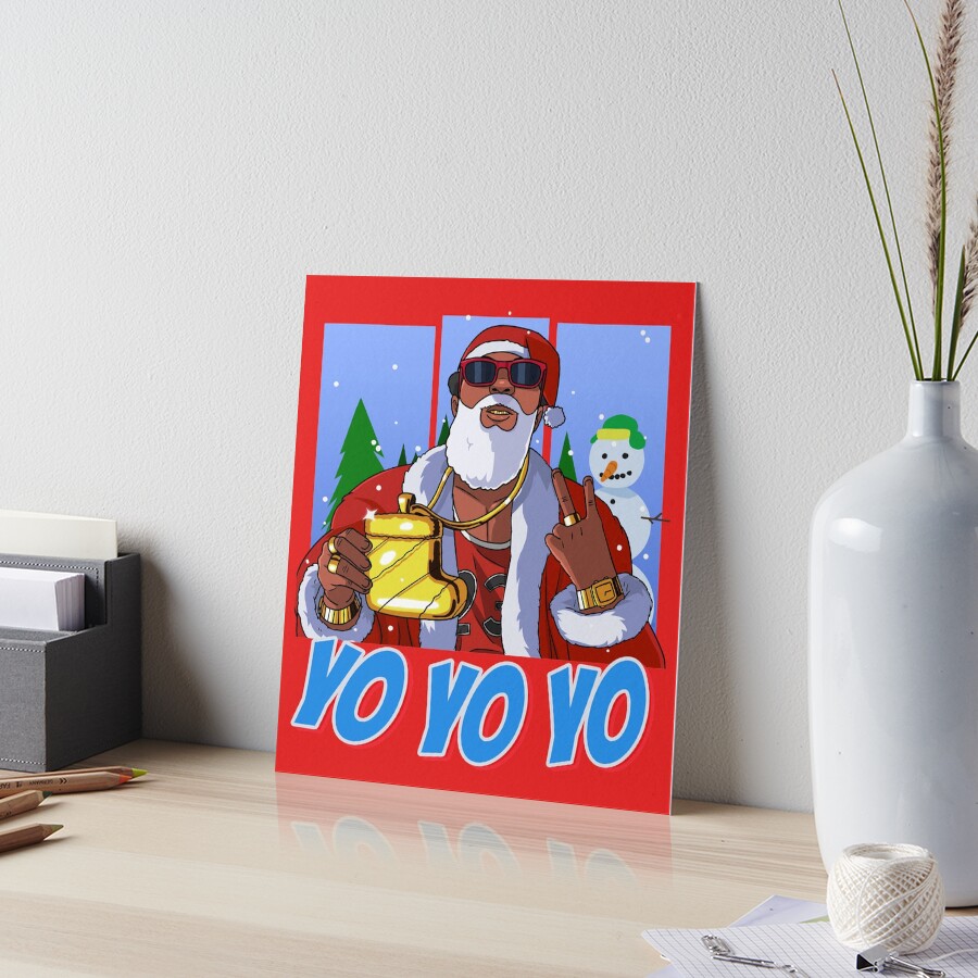 Hip hop Santa Claus Black Christmas