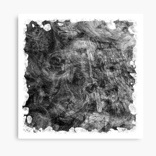 The Atlas of Dreams - Plate 26 (b&w) Canvas Print