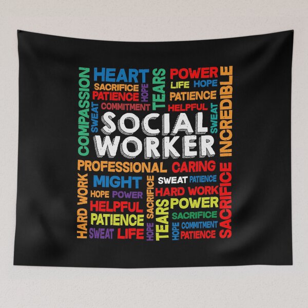 Item preview, Social Work Month Social Worker Gift  designed and sold by 2blackcherries.