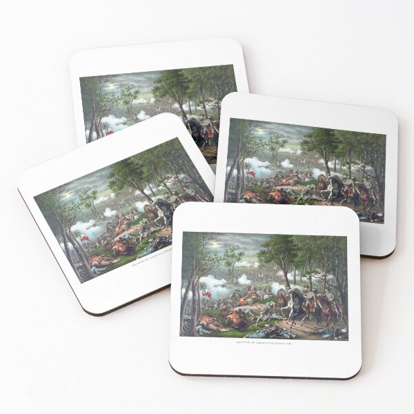 Item preview, Battle of Chancellorsville -- Death Of Stonewall Jackson designed and sold by warishellstore.
