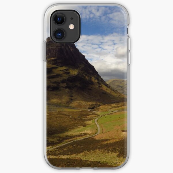 Glen Coe, Scottish Highlands iPhone Soft Case