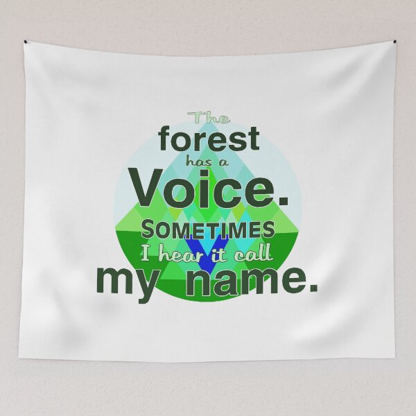 Item preview, The Forest Voice. designed and sold by PlaidRat.