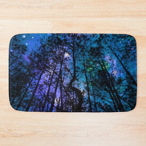 Item preview, Teal Blue Purple Twisted Forest  designed and sold by 2sweetsDesign.