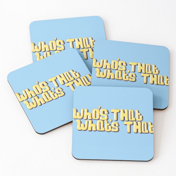 Item preview, Who’s That What’s That Niko B designed and sold by SleekSnacks.