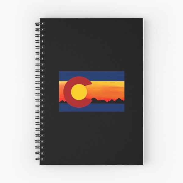 Item preview, Colorado Sunset on a Colorado Flag  designed and sold by ReagansCorner.