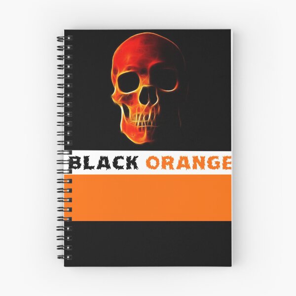 Item preview, Black Orange skull designed and sold by karimontreal.