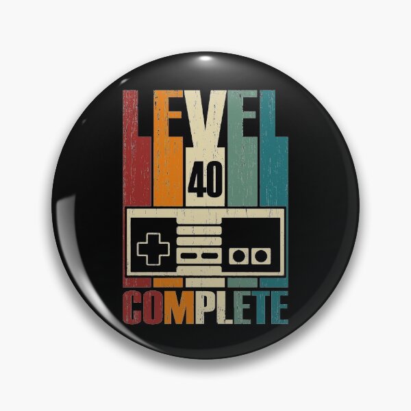 Item preview, Level 40 Complete - 40th Wedding Anniversary Gift Fathers Day Gamer Dad designed and sold by nana1099.