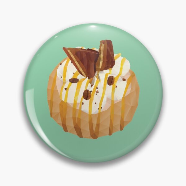 Item preview, Tim Tam and Coffee Donut Polygon Art designed and sold by polymolystudio.