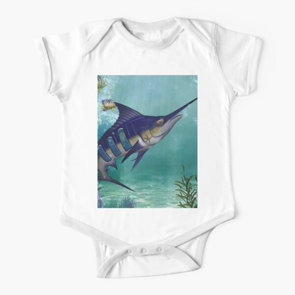 Marlin Short Sleeve Baby One-Piece for Sale