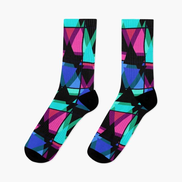 Item preview, Seamless triangle bright pattern background geometric abstract texture #abstract #geometric designed and sold by fuzzyfox.