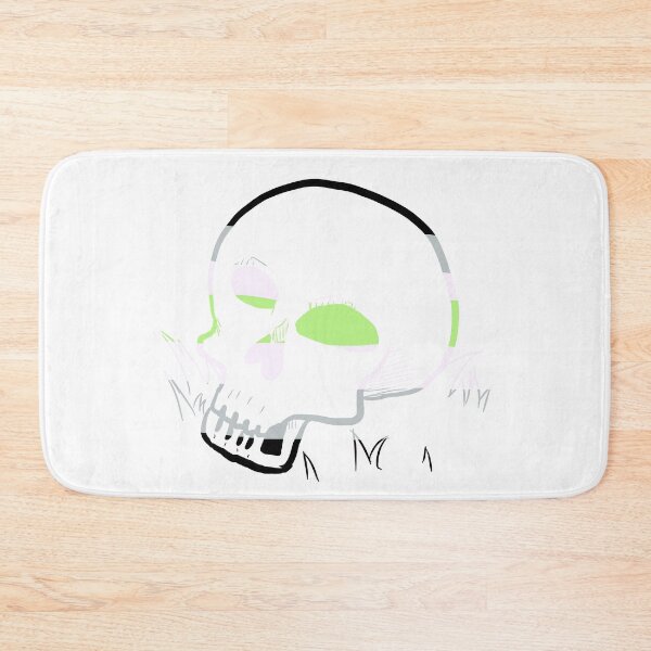 Item preview, Agender Pride Skull designed and sold by emmydrawsstuff.