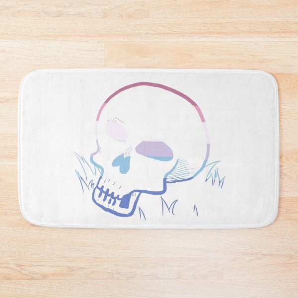 Item preview, Bigender Pride Skull designed and sold by emmydrawsstuff.