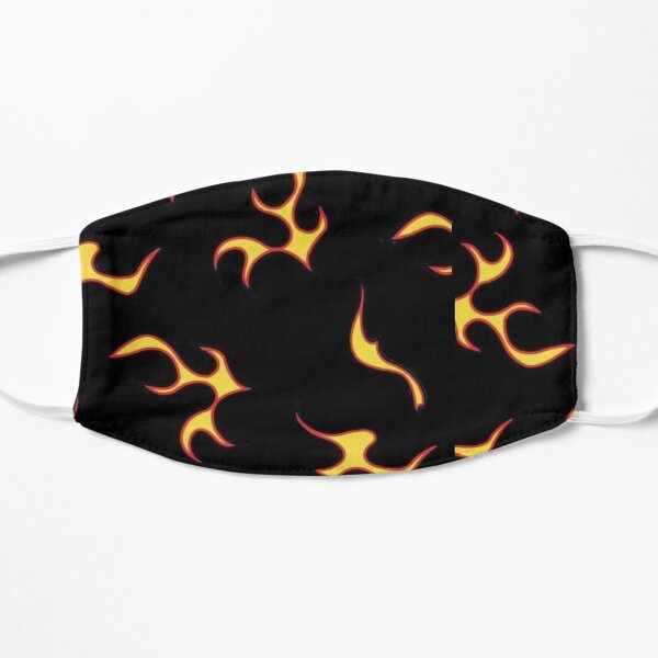 Download Copy Of Golf Le Fleur Tyler The Creator Flames Mask By Immixrl Redbubble PSD Mockup Templates